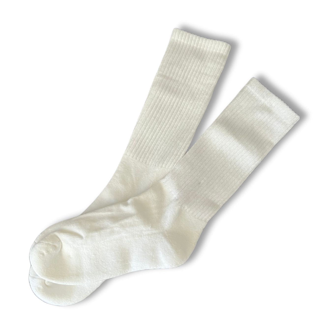 Sensory Friendly Cushion Socks in White
