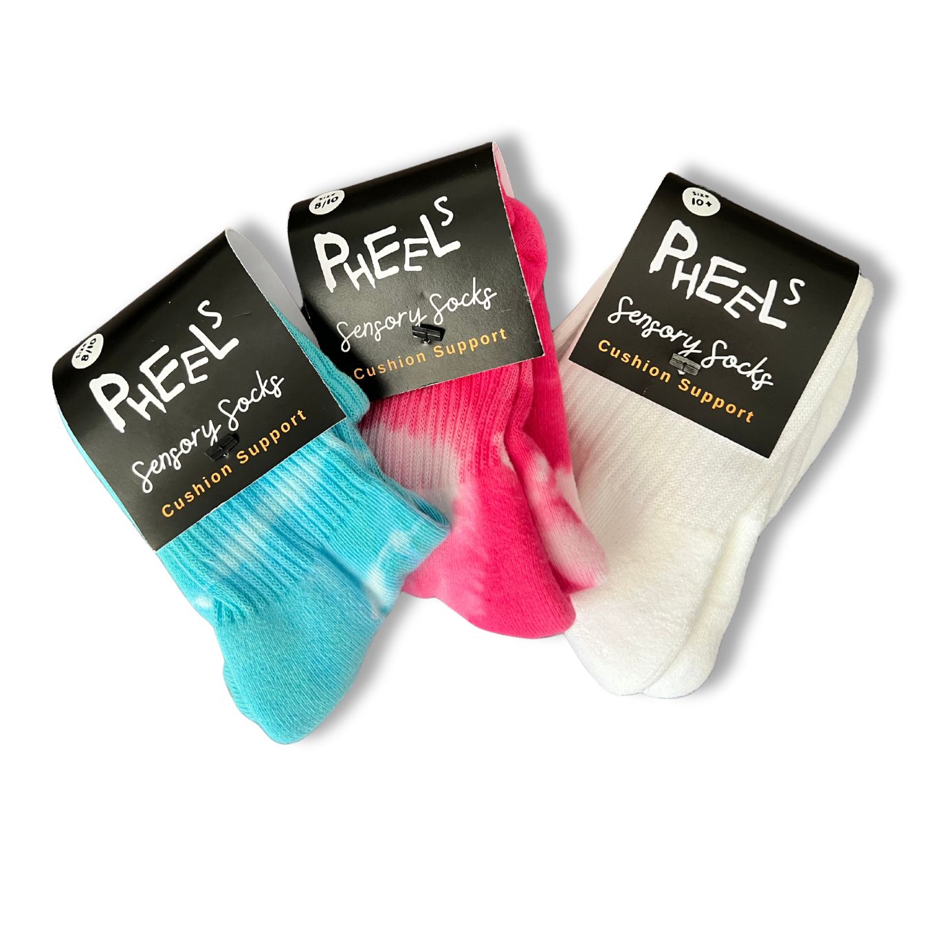 Sensory Friendly Cushion Socks in White