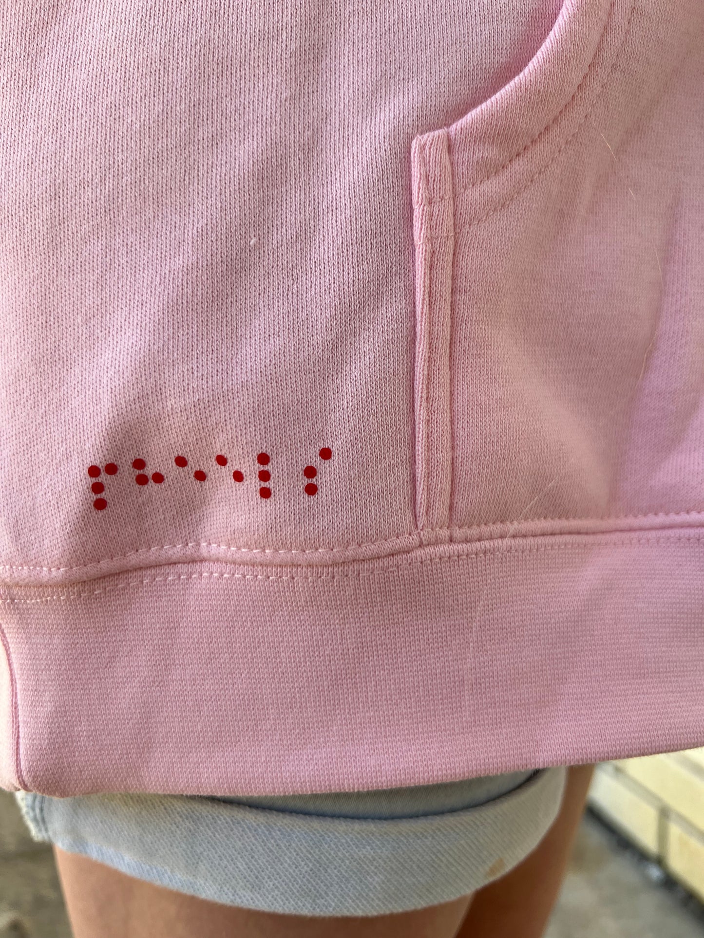 Pheel Good Vibes Hoodie in Berry
