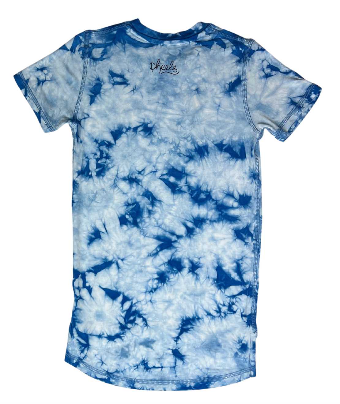 Parker Tee in Blue Tie-Dye
