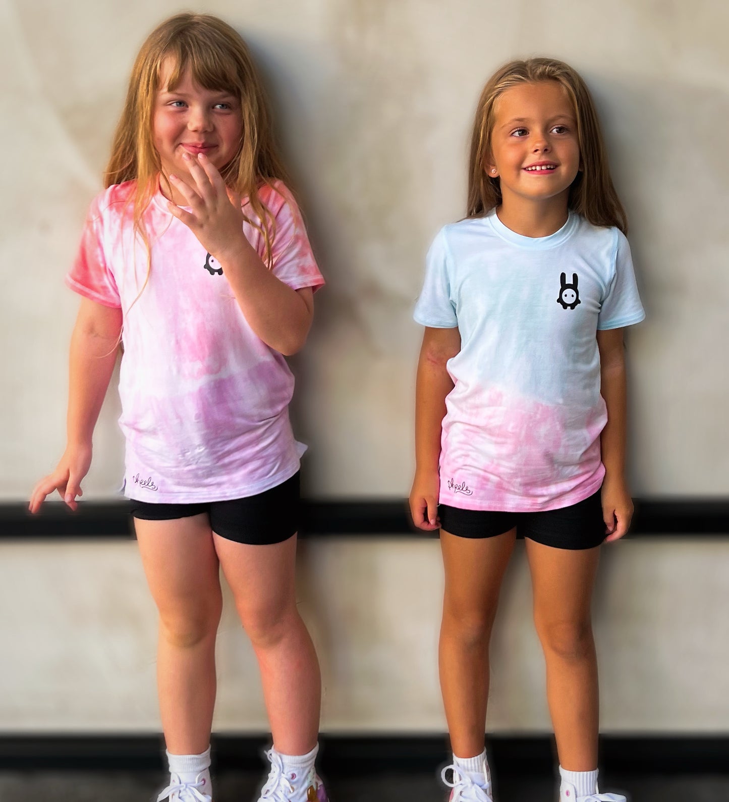 Watercolour Tee in Fairy Floss