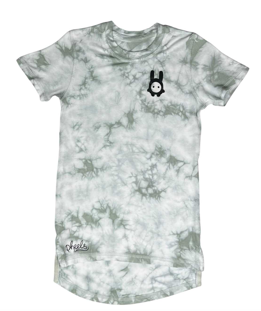 Parker Tee in Grey Tie-Dye