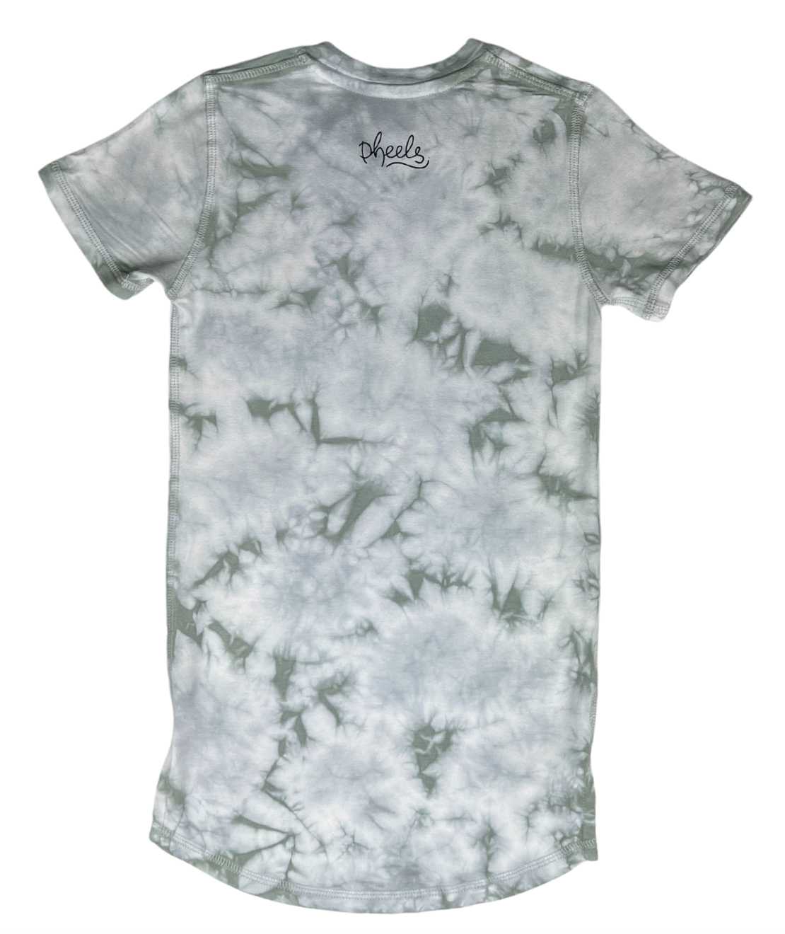 Parker Tee in Grey Tie-Dye